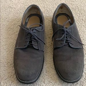 Bass grey genuine suede upper in great condition.